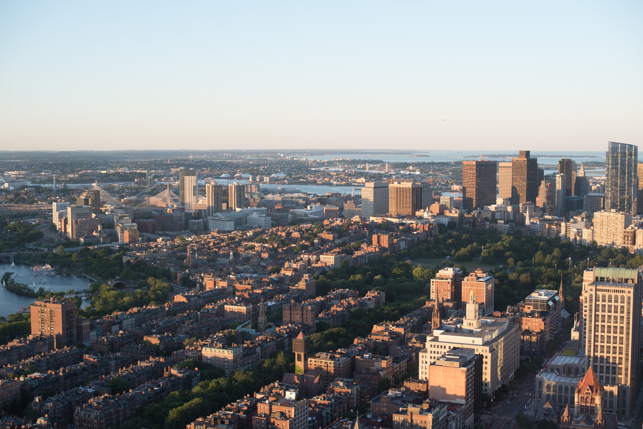 Vue sur Boston depuis la tour Prudential