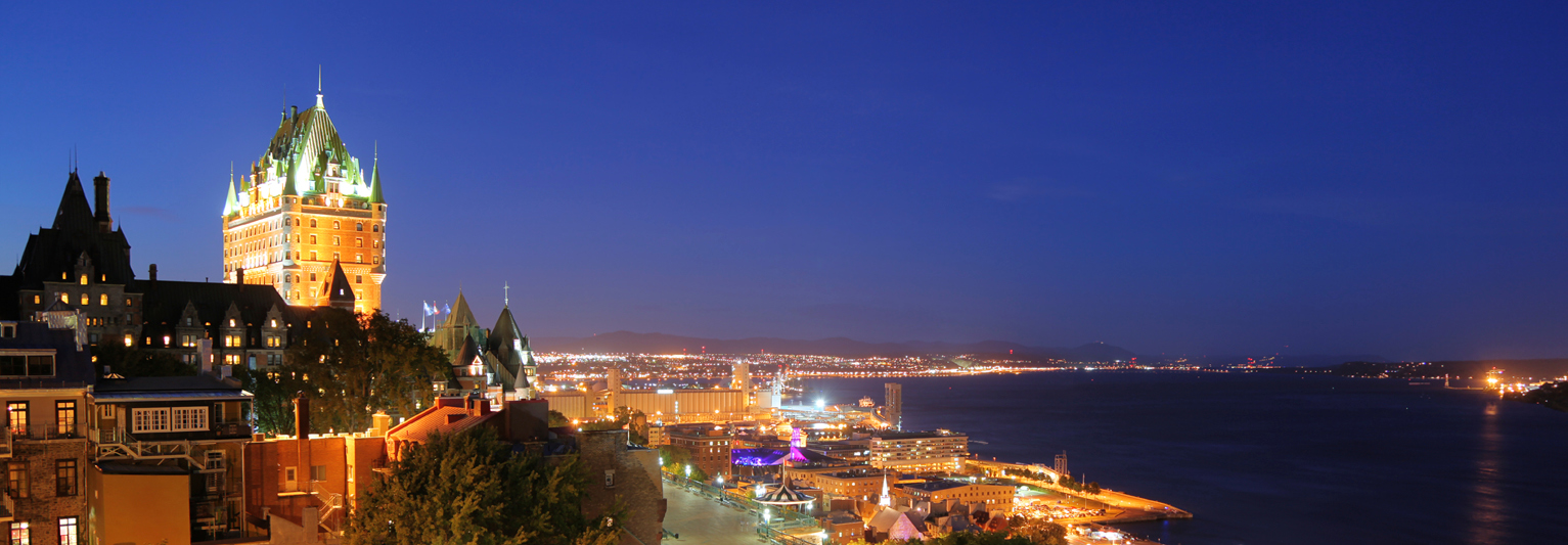 JSED_QC_Chateau Frontenac in th evening_Header