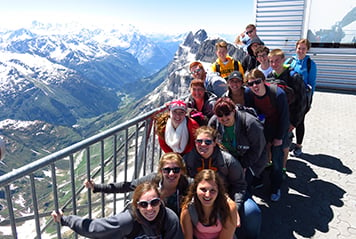 JSED_Europe_France_Alps_Aiguille du Midi_Youth_Group