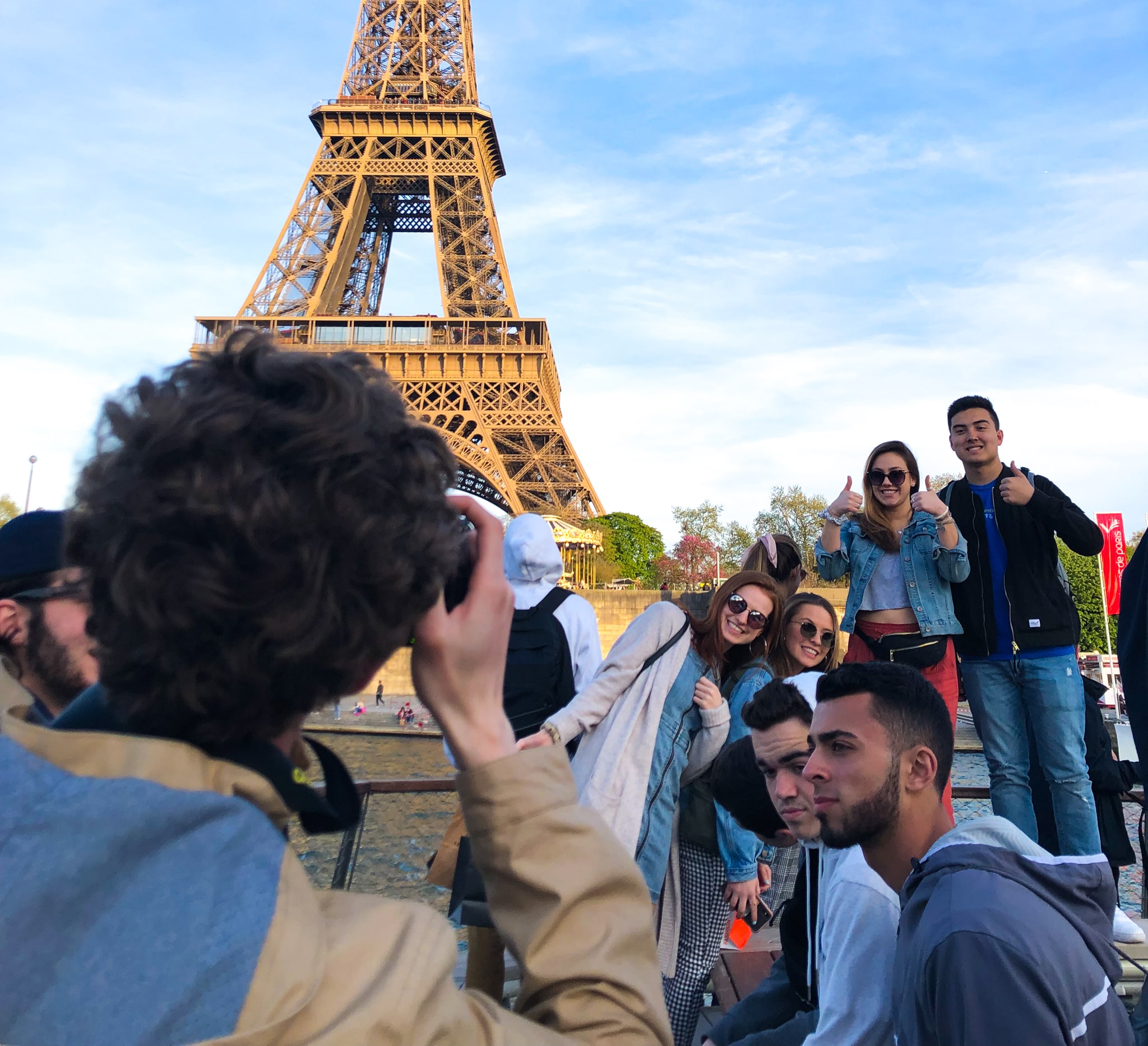 JSED_Student Trip to Paris_Bateau Mouche Eiffel Tower