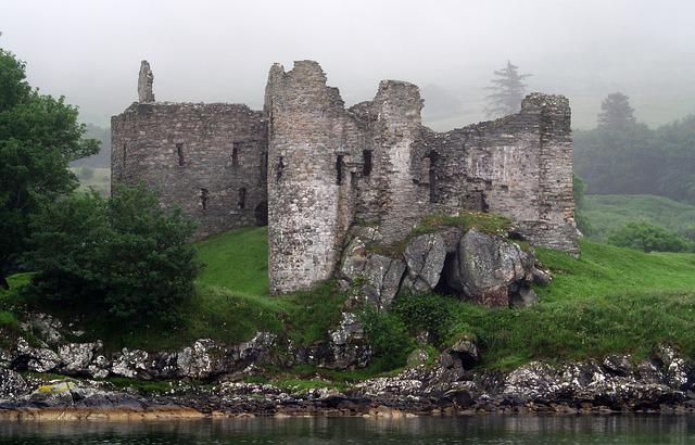 Edinburgh Castle Ruins_Stock